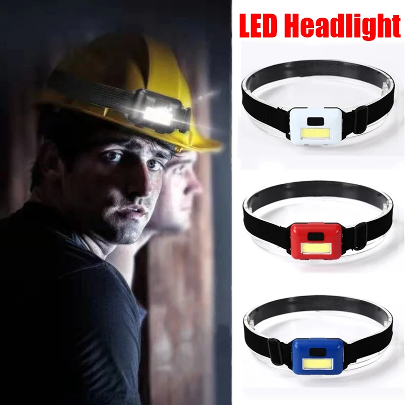 

LED Headlight 3 Modes Light Waterproof Flashlight Adjustable Headband Flashlight Outdoor Torch Night Cycling Fishing Head lamp