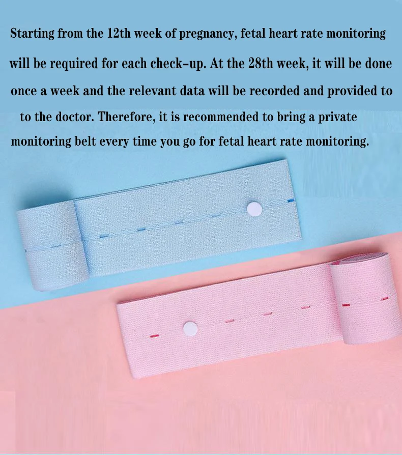 Monitoring Belt, Fetal Heart Monitoring Belt Bandage Tool For Mernity Women Pregnant Pregnancy Mujer Embarazada Premama