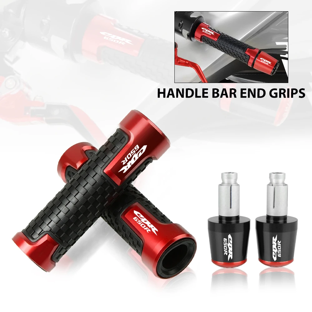 

Motorcycle Handlebar Grips Plug Slider Handle Bar Ends HandGrips For Honda CBR650R CB650R 2018 2019 2020 2021 2022 CBR CB 650 R