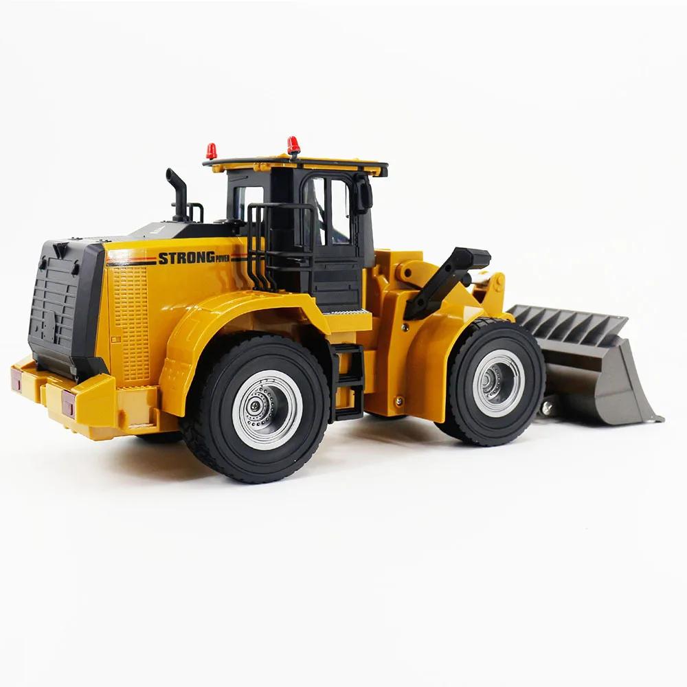 1567 Huina Six-channel Alloy Remote Control Shovel Loader 1:24 Engineering Car Simulation Children's Toy Christmas Birthday Gift 5