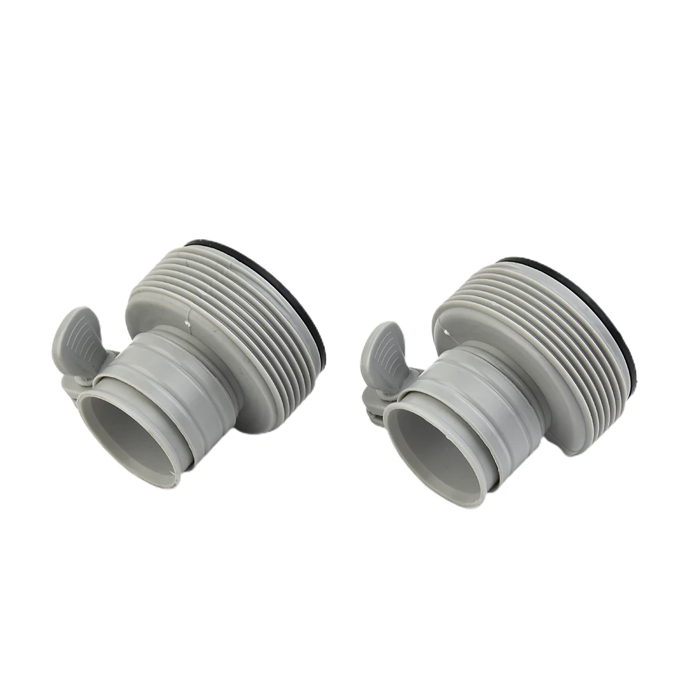 

Practical Protable Top Sale Useful Newest Adapters Conversion Duable For Intex Pump Replacement 1.25in To 1.5in