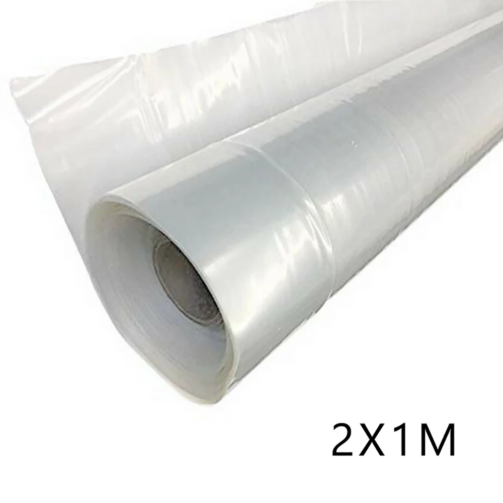 

2*1/5/10M Clear Plastic Greenhouse Poly Film Polytunnel Poly Hot House Cover LENGT For Gardeners Growers And Farmers