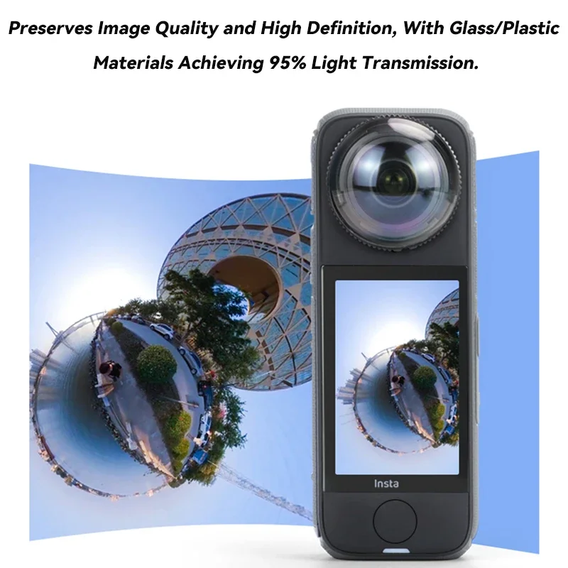 HD Clear Tempered Glass Lens Guards - Anti-Scratch Camera Protectors