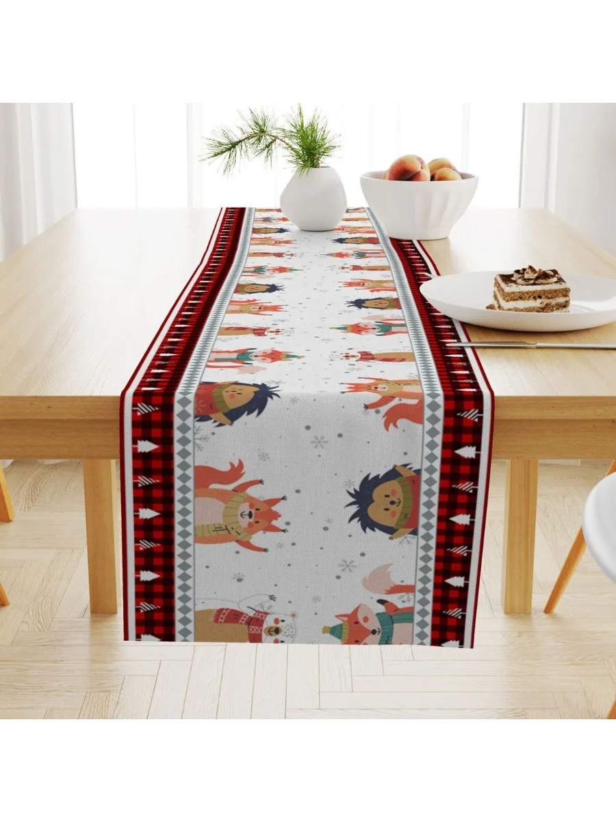 שמיכת שולחן מודרנית מלבנית חדשה מפוליאסטר קישוט מסעדה שמיכת שולחן zhu22