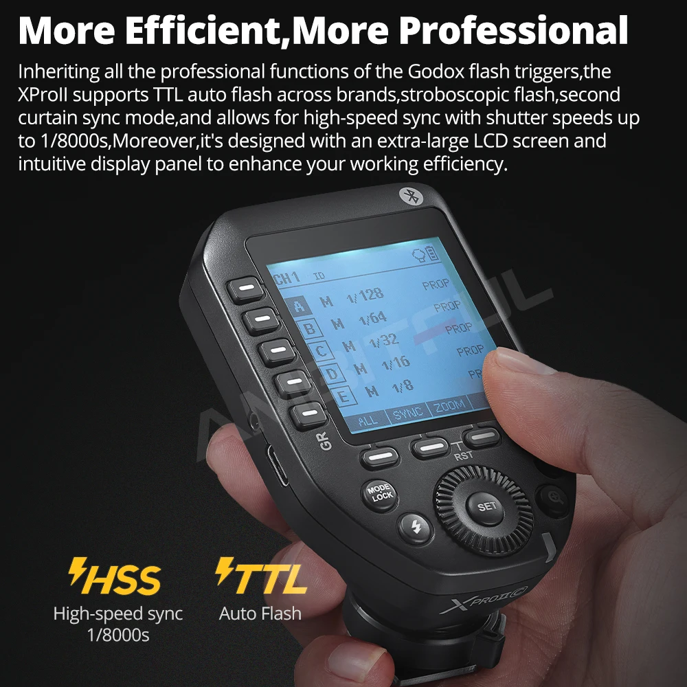 Godox Ttl Wireless Flash Trigger Godox Xpro Ii Ttl Wireless Flash