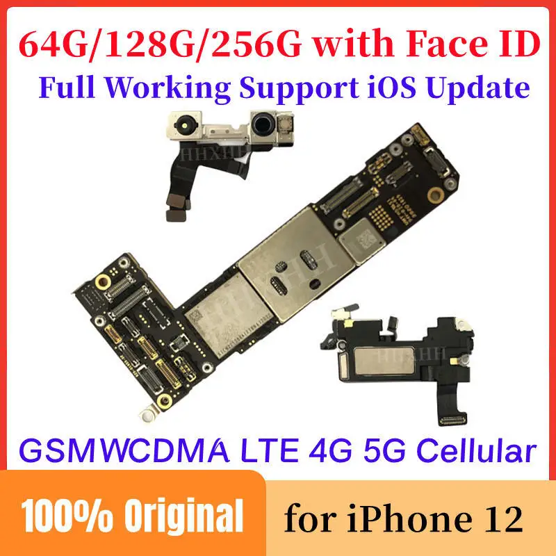 iPhone16 マザーボード　Face ID付き IPhone用マザーボード,16 plus,16 pro,16 pro max,Face ID付き