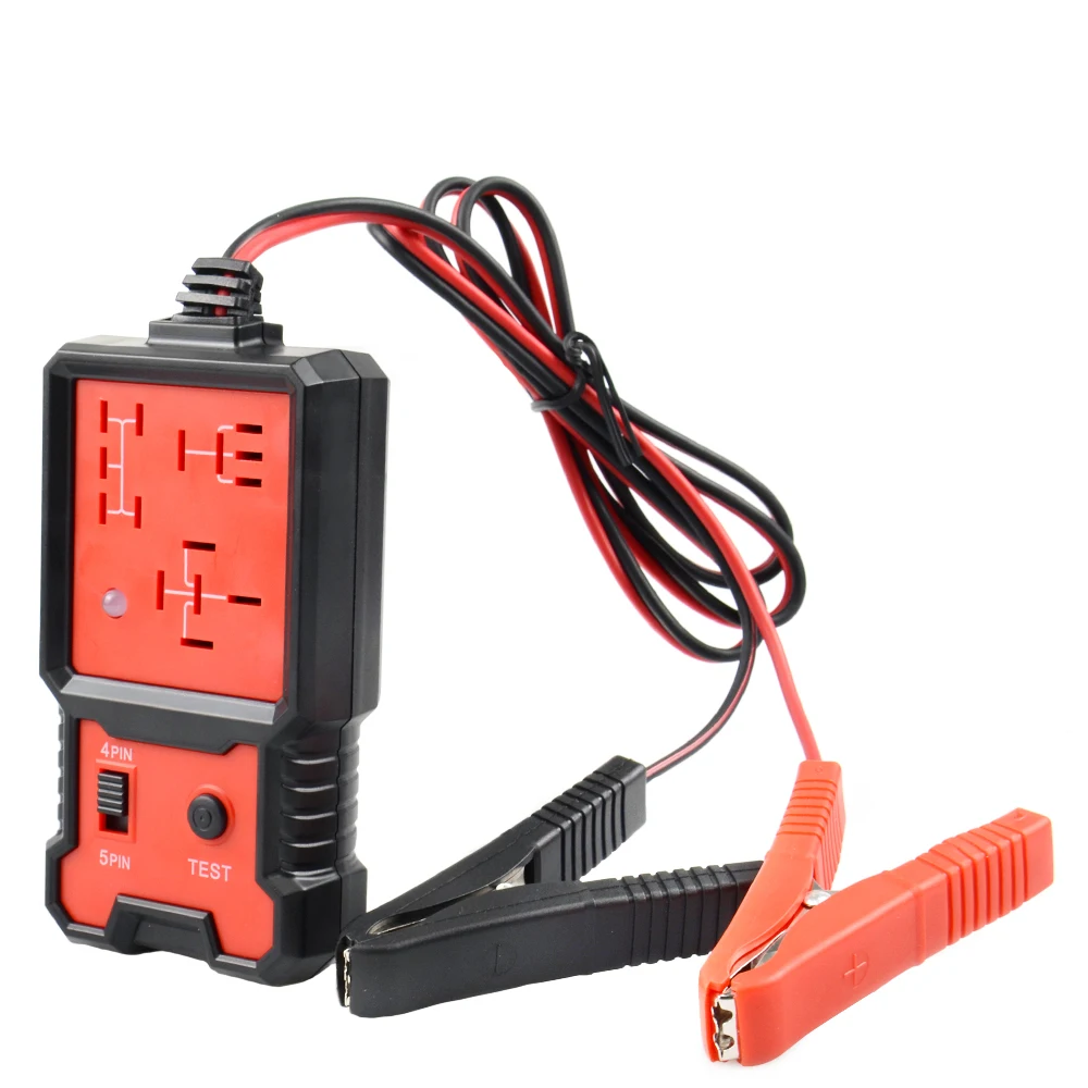 

2022 Original Version 12V Electronic Automotive Relay Tester Universal For Cars Auto Battery Checker For Box sold separately