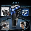 Sejoy Electric Razor for Men Rechargeable Electric Shavers Rotary Portable Travel Razor Idea Gift Beard Trimmer 3