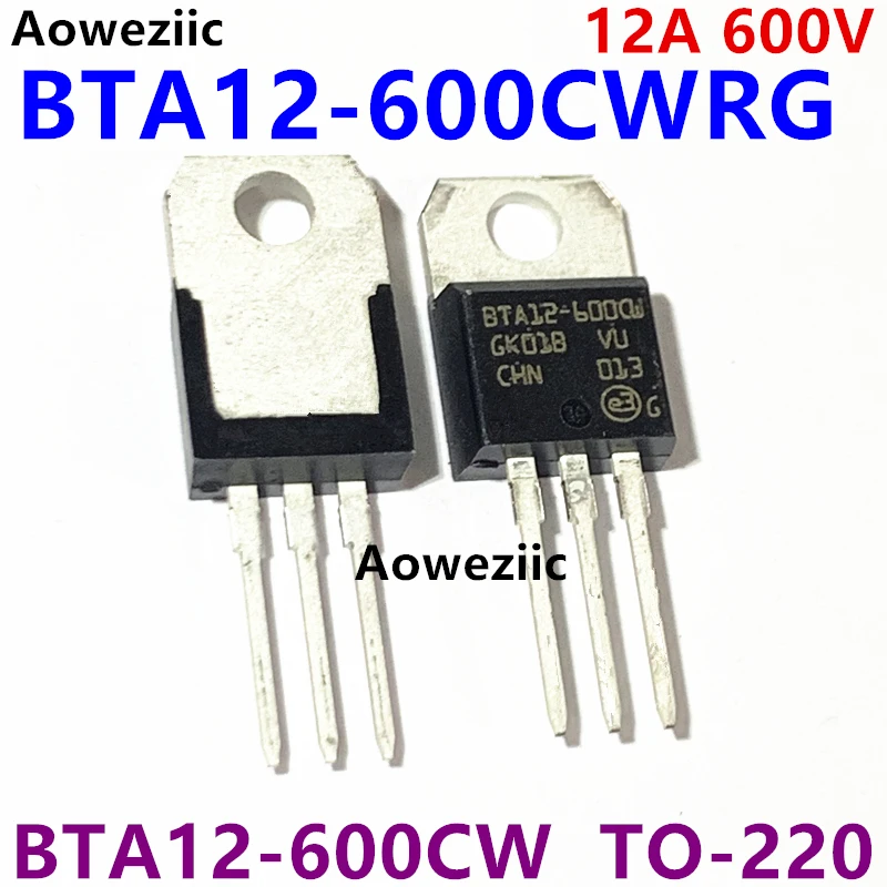 

BTA12-600CWRG TO-220 BTA12-600CW 12A 600V SCR Triode совершенно новый