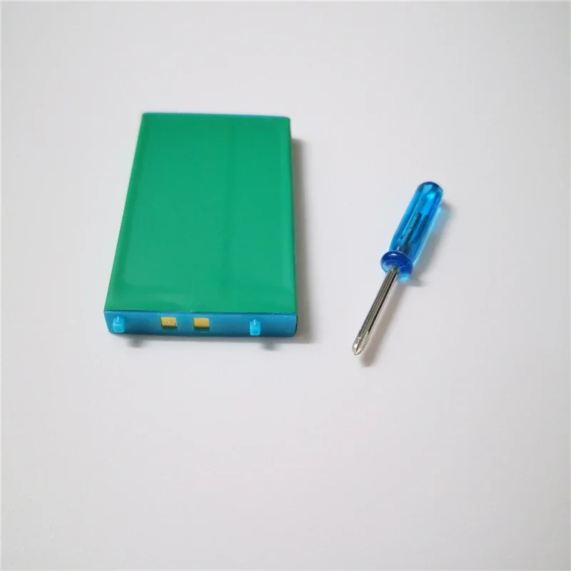 3.7V 850mAh Rechargeable Li-ion Battery Pack For Nintendo GBA SP Gameboy Advance SP Replacement Batteries with Screwdriver