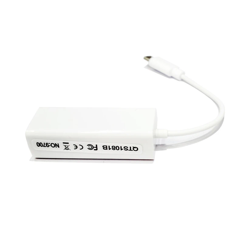

TYPE-C To RJ45 Ethernet LAN Internet Cable Adapter Lan for MacBook Windows 7/8/10 Laptop 10/100Mbps