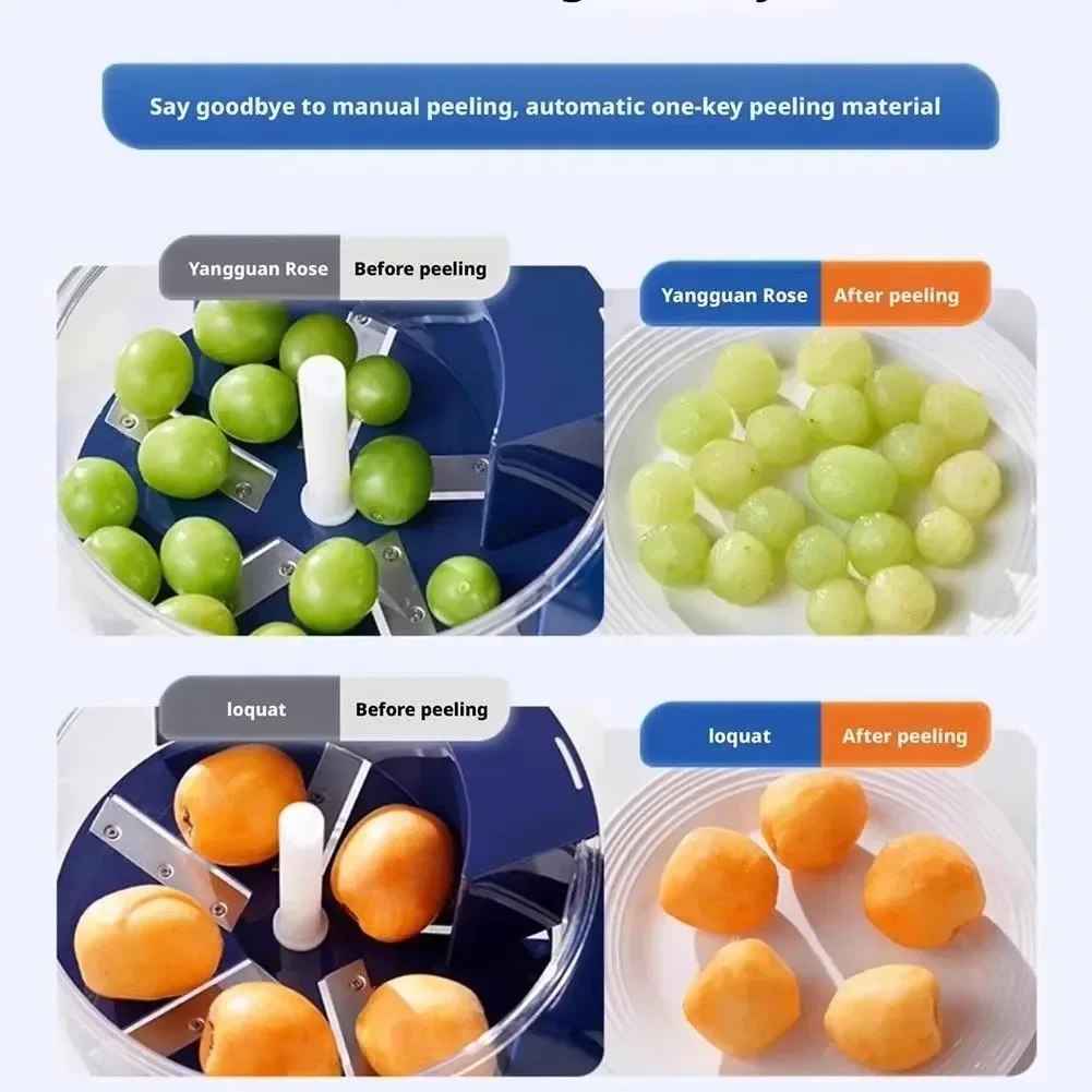 Electric Grape Peeler Machine for Kitchen Use