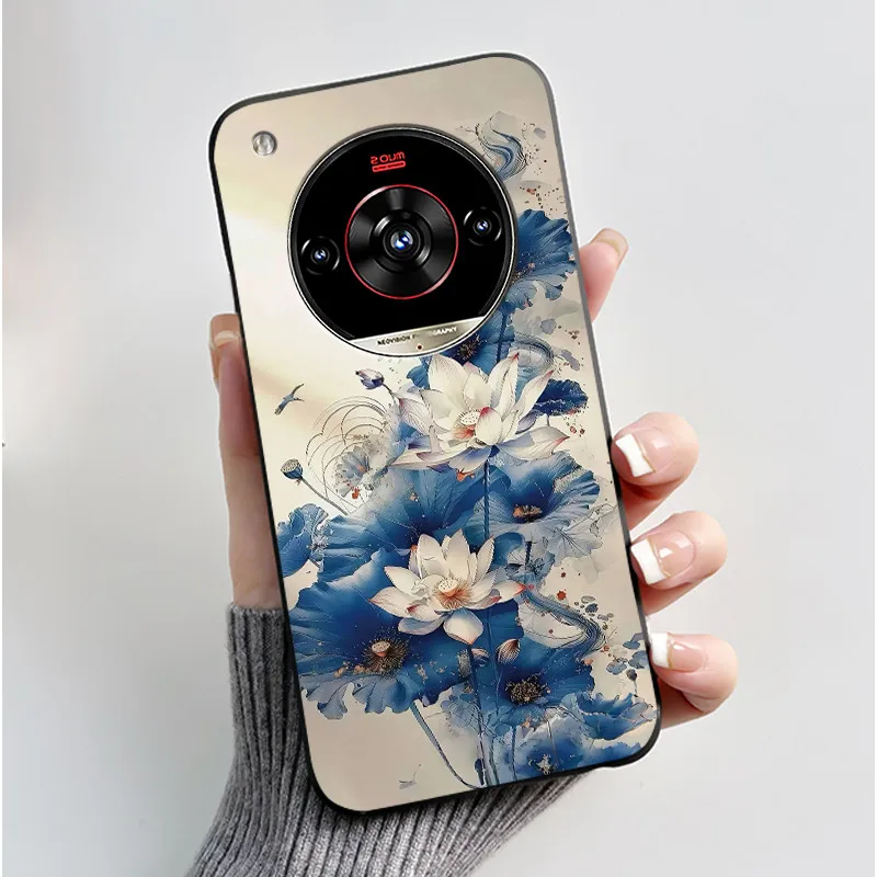 Aesthetic Luxury Soft Silicone Cover for ZTE Nubia Focus 2 Ultra 5G - Cute & Cool Design for Boys & Girls