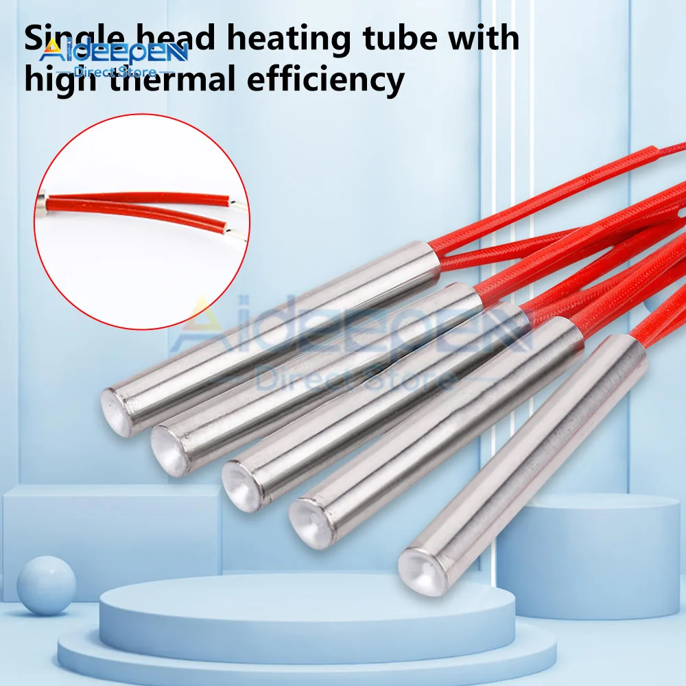 

1 шт. нагревательный элемент для картриджей формы цилиндрический трубчатый воспламенитель зажигания горячий стержень 6 мм/8 мм/10 мм трубка AC220V 100 Вт 150 Вт 200 Вт