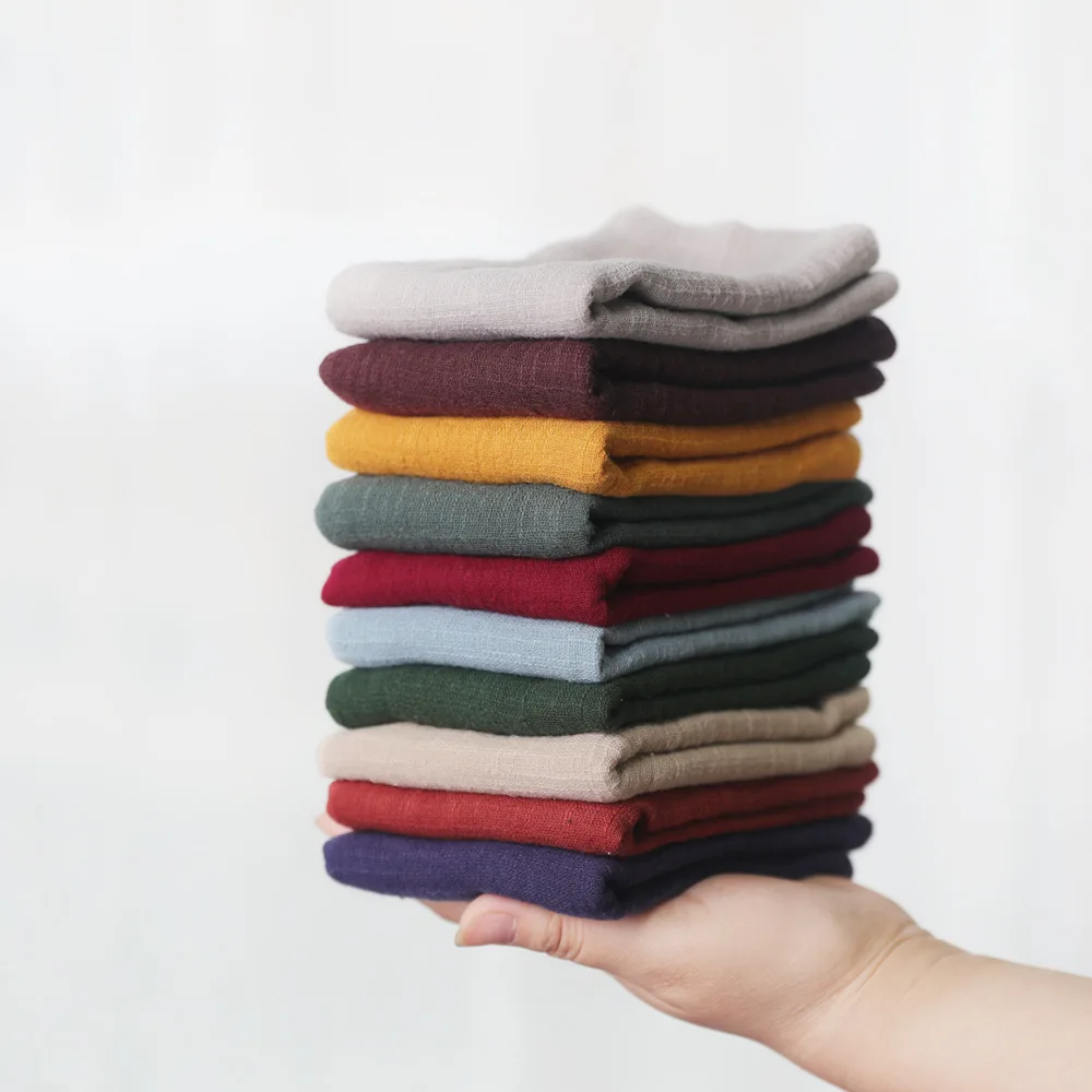 Cotton Linen Tea Towel Dishcloth Table Napkins Zen Tea Ceremony Mat Serving Flowers Accessories Napkin For Plate