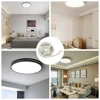 3.94 Inch LED Ceiling Fan Light Kit 3000K/4000K/6500K Dimmable Round LED Light Engine Ceiling Flush Light Replacement Panel 5
