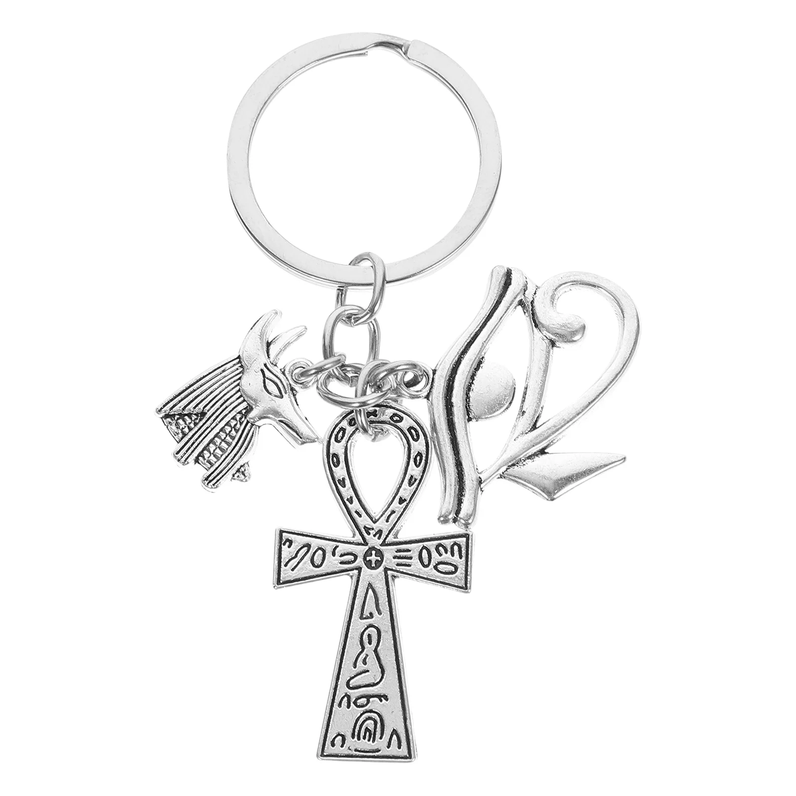 

Ancient Egypt Eye Keychain Key Rings Bag Purse Charms Party Supplies Pendant Ornaments Egyptian Gift