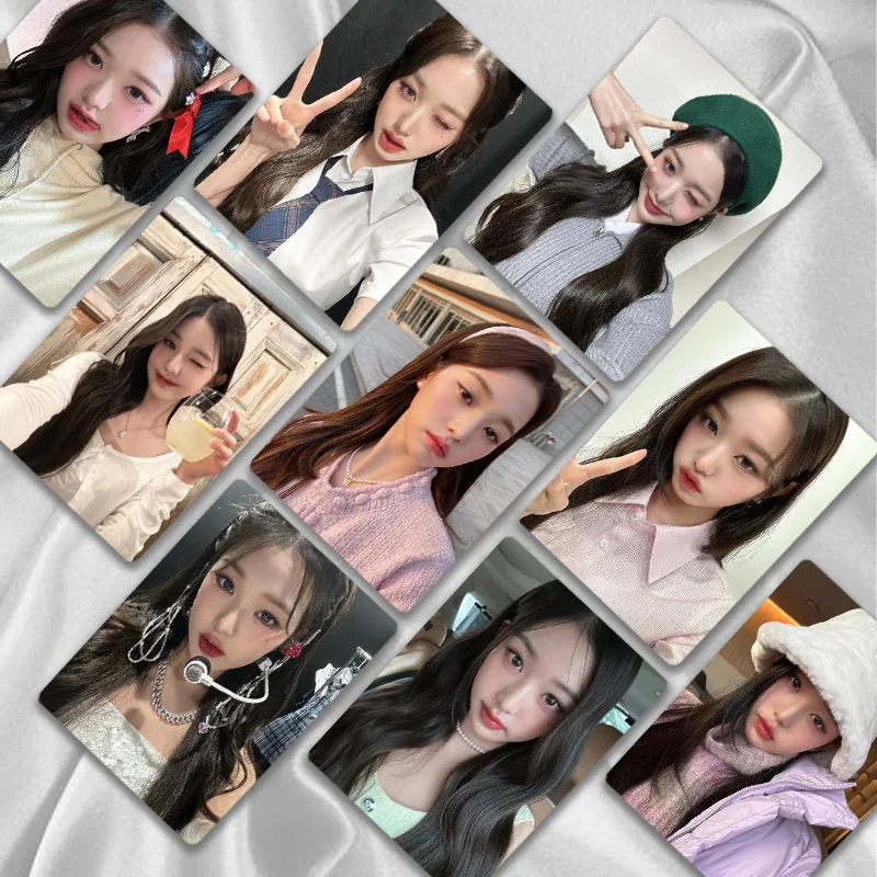 

Wonyoung 50 шт. 57x86 мм Лазерная ломо-карта открытка