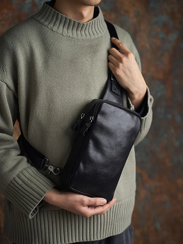 Bolso De Pecho Hombre Srekky Bolso Bandolera Para Hombre, Mochila