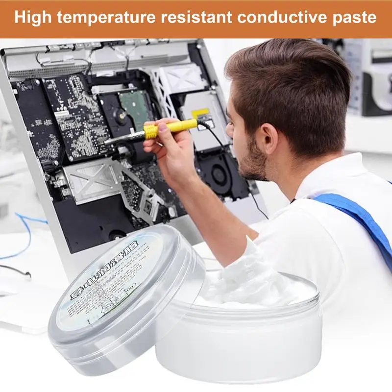 Electrical Contact Grease 30g Multi-Function Grease Electrical Dielectric Gel Improves Current Electronics Lubricant silicone grease lubricant silicone grease grease lubricant electric grease