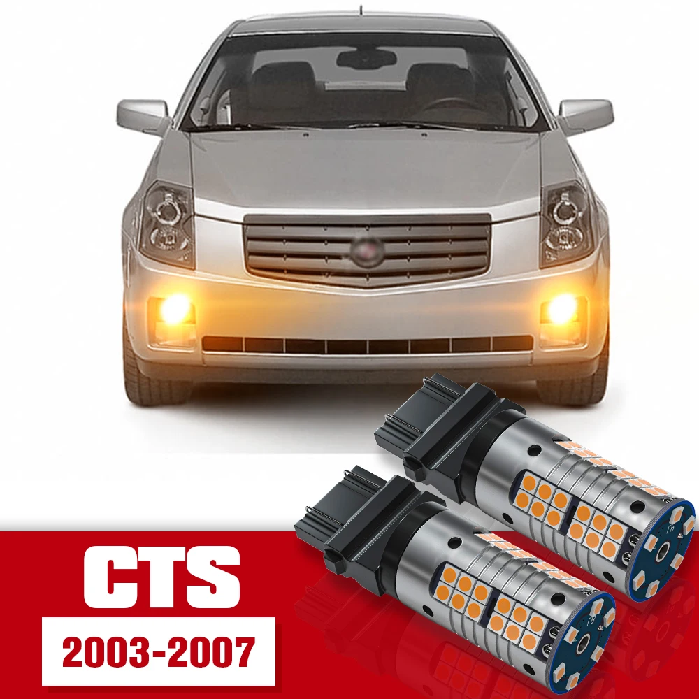 

2pcs Turn Signal Light Accessories LED Bulb Lamp For Cadillac CTS 2003-2007 2004 2005 2006