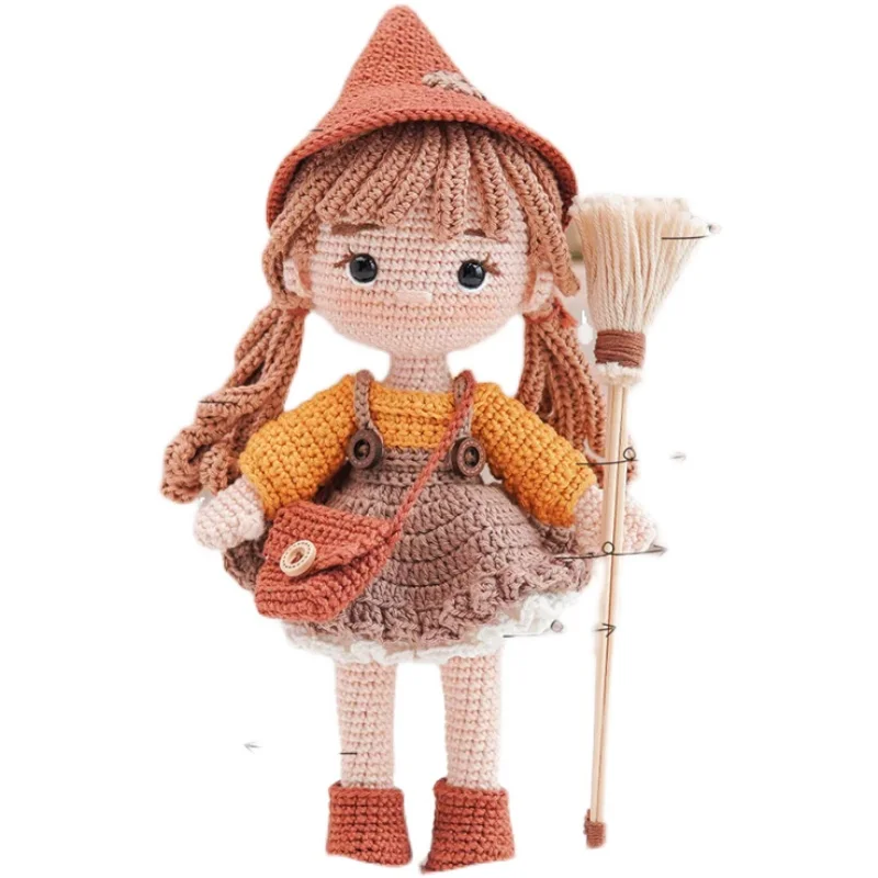 Crochet Doll Kit Decorative DIY Sewing Craft Includes Yarn, Hook Animal  Crochet Kit for Gift Adults Kids Teens Festival - AliExpress