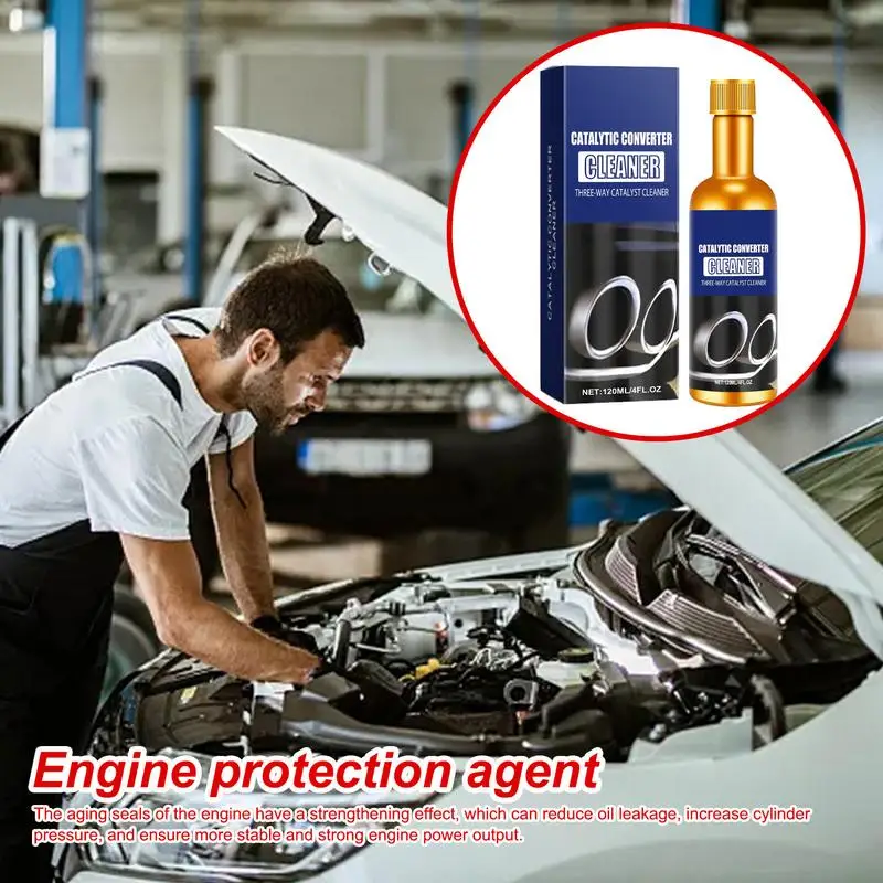 Exhaust System Cleaner Deep Cleaning Oil Additive For Engine Auto Parts Carbon Removal Cleaner For Car Vehicle Automotive