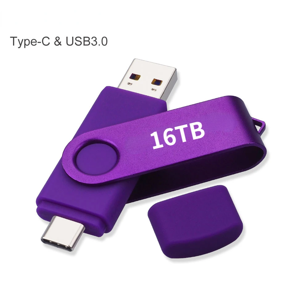 New Usb 3.0 Type C Usb Flash Drive Otg Pen Drive 2tb 512gb 256gb 16tb