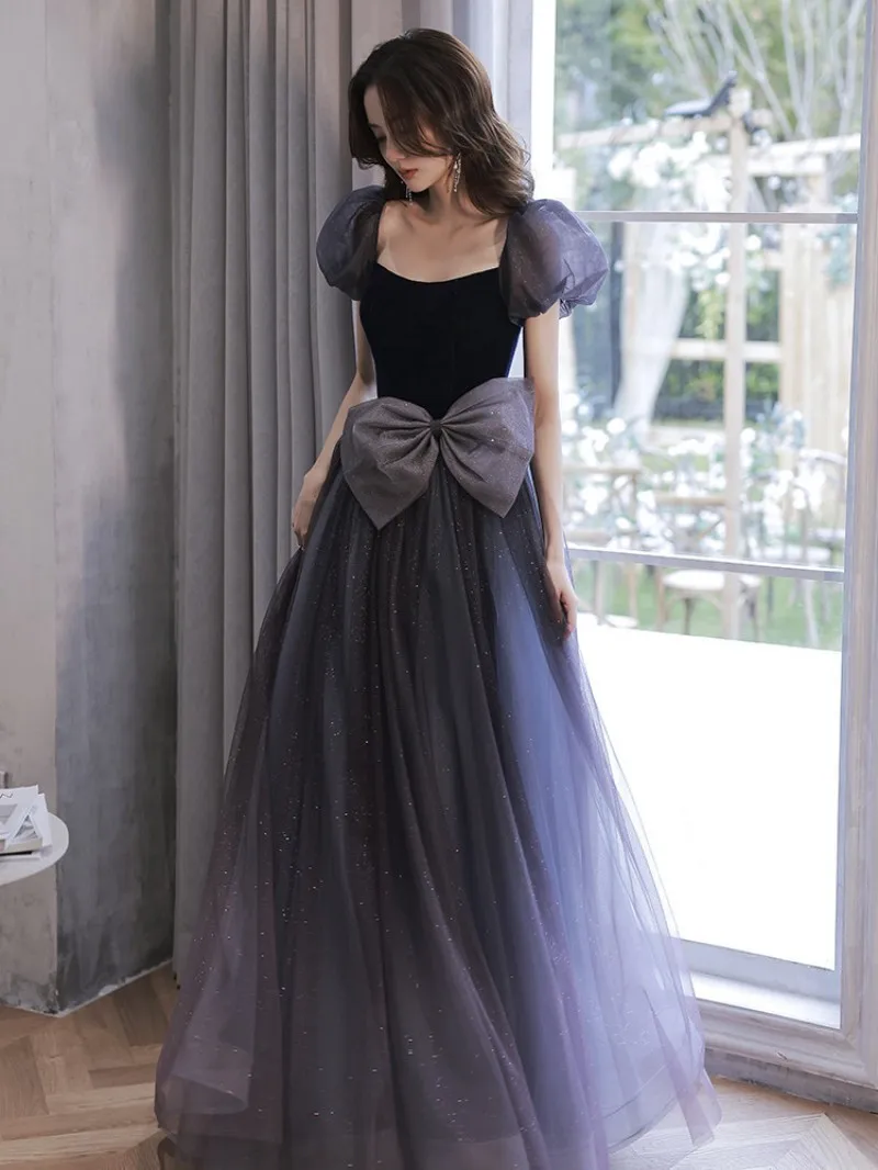 

Graduation Homecoming Birthday Party Prom Ball Dancing Korean Slim A Line Wedding Dress For Women Plus Size Wholesale Price
