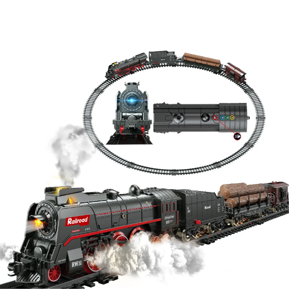 Coleção De Trem Elétrico De Brinquedo Com Simulação, Modelo De Trem  Elétrico De Musculação, Acessórios Para Presentes E Arquitetura - Kits De  Construção De Modelos - AliExpress