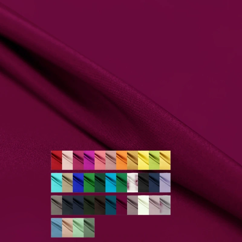 

Silk Crepe Fabric Brand Fashion Design Clothing Shirts Soft Spring Summer Cloth by the Meter Diy Sewing Organic Material