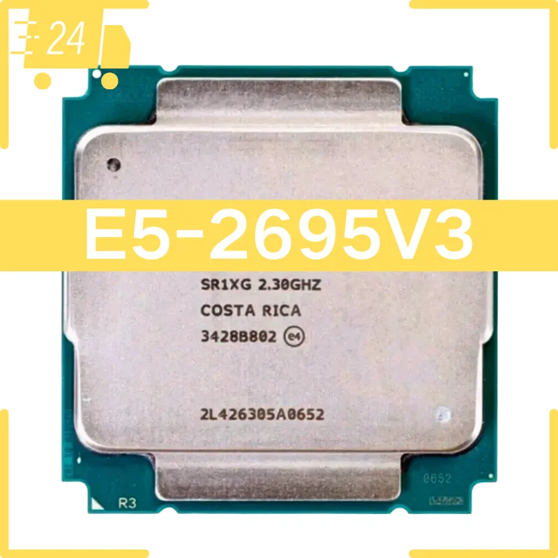 

Б/у процессор Xeon E5-2695V3 SR1XG 2,3 ГГц 14-Cores 35M LGA 2011-3 E5 2695V3