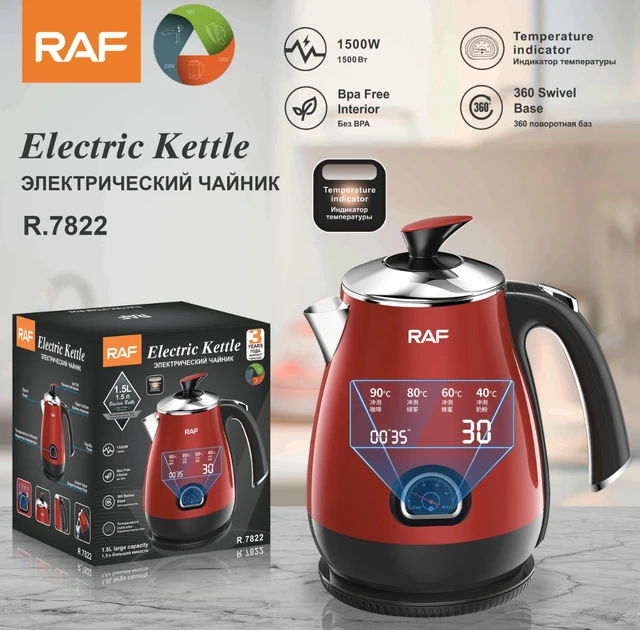Electric Kettle For Boiling Water, 1.5l Tea Kettle Temperature Control  Stainless Steel, Auto-shutoff And Boil-dry Protection - Electric Kettles -  AliExpress