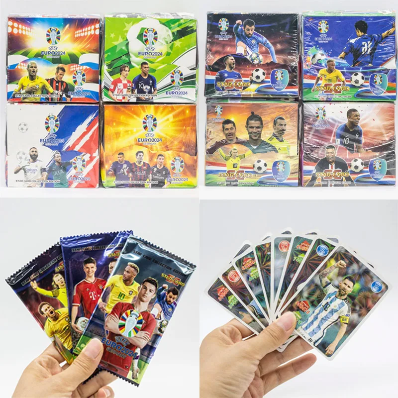 Football Trading Cards Collectible Cards Game Cards Board Games FIFA Football Star Cards Soccer Limited Trading TCG