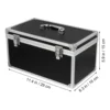 Bags Toolbox Storage Boxes Compartments Aluminum Alloy Flight Case Instrument Container 4