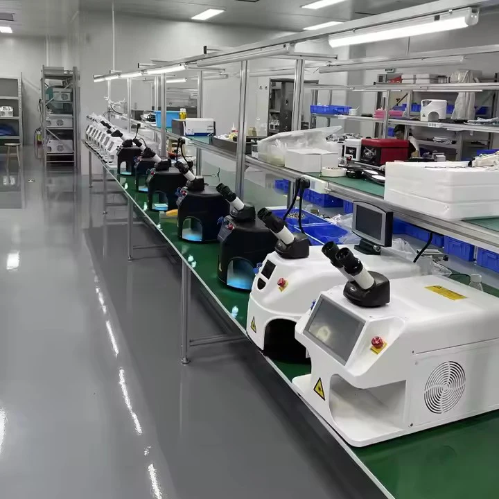 Jewelry Laser Welding Machine 60W 150W QCW Gold Fiber Laser Jewelry Welding Machine Automatic Spot Welder