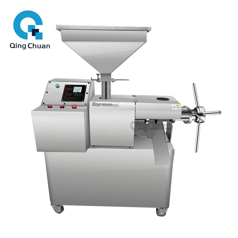Oil Press Machine 6000W SG70 Commercial Peanut Cold Hot Double Squeezer Sesame Sunflower Seeds Extraction Intelligent Automatic 6