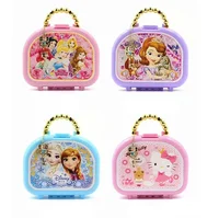 [Funny] Disney Frozen Sofia the First princess Hello Kitty Cute cartoon nail art set play house Toys Creative girl best gifts 1