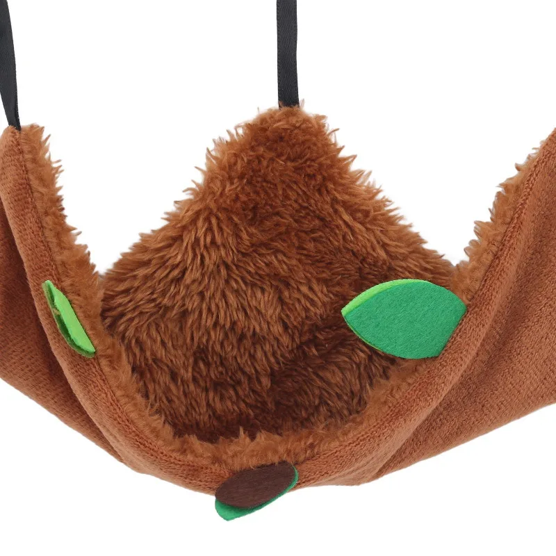 Hamster Accessories Hamster Cage Hammock Small Pet Toy Small Pet Tunnel Log Chinchilla Squirrel Toy House 4