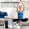 SEJOY Humidifier for Bedrooms, Large Rooms and Babies, Ultrasonic Cool Mist Top Fill Desk Humidifier Rotating Nozzle Silent 6