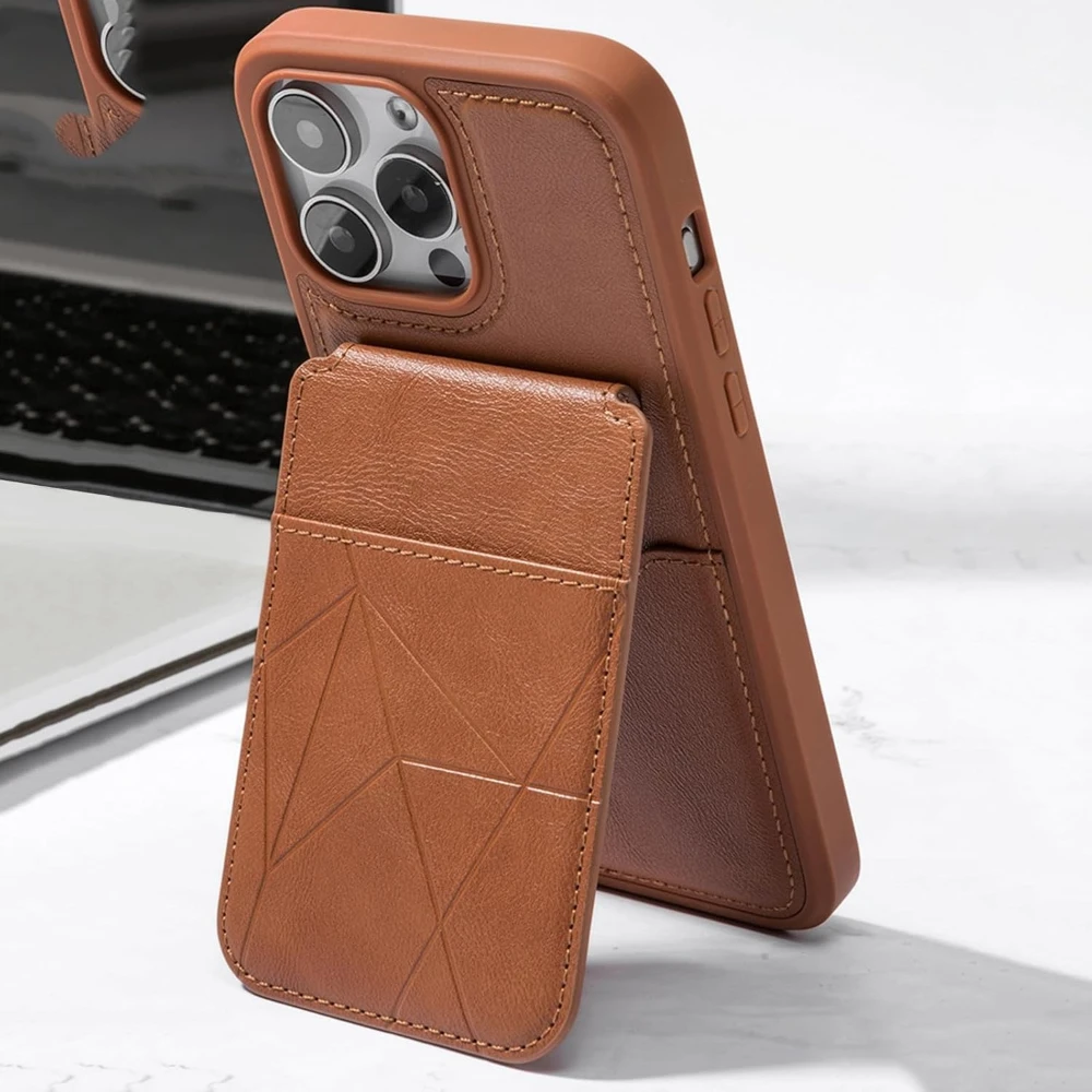Luxury Leather Wallet Flip Stand Case with Card Holder and Cash Pocket