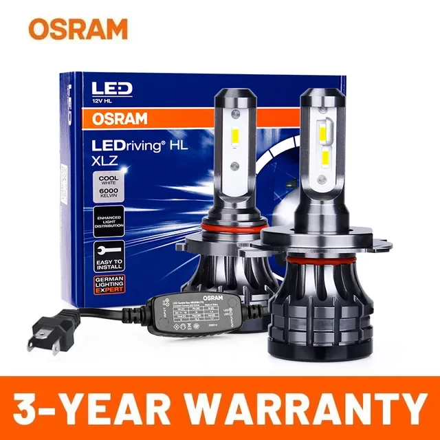 Osram Original Auto H7 H4 Led Car Headlight Bulbs 9012 Hir2 Lamp Hb2 9003  H1 9005 9006 Hb4 Hb3 H11 H8 H16jp 6000k White 12v - Car Headlight  Bulbs(led) - AliExpress