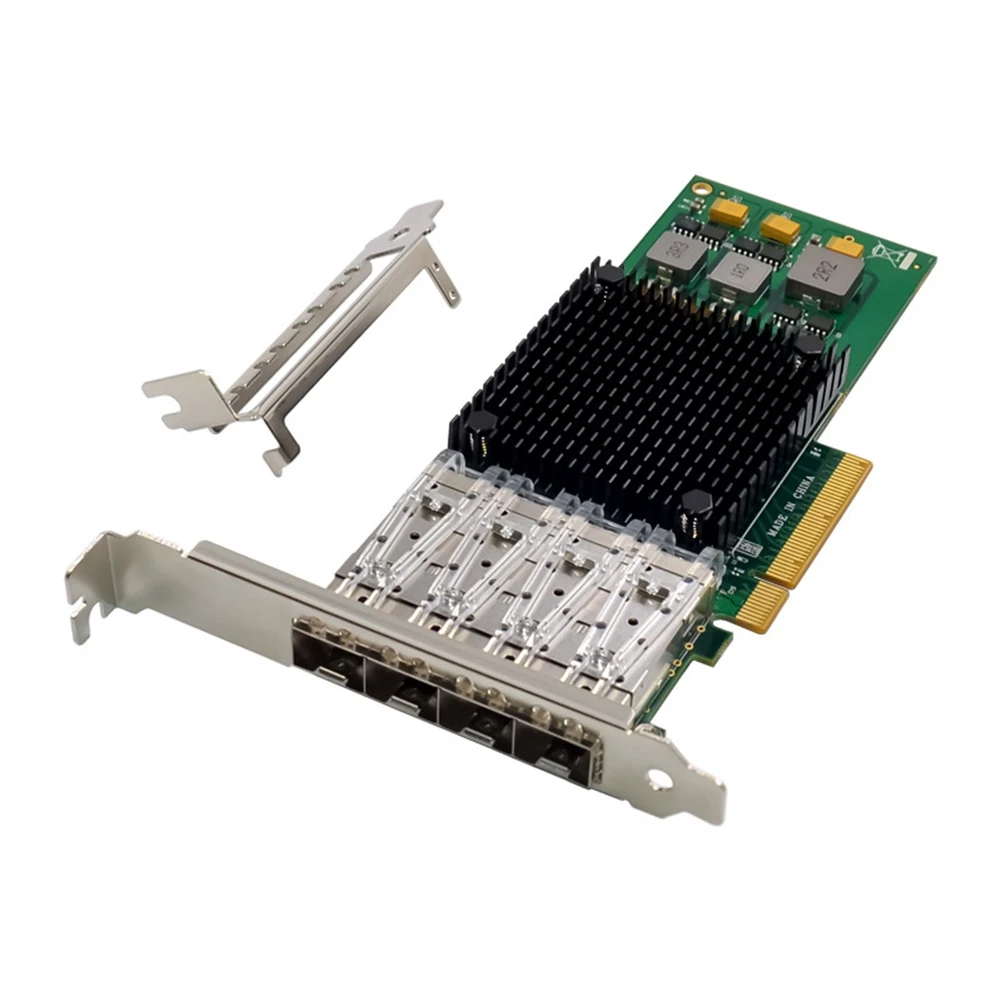 

PClE X8 BCM57840 4 Port Server Network Card 10G SFP+ Fiber Network Card PCI-Express Ethernet Network Card