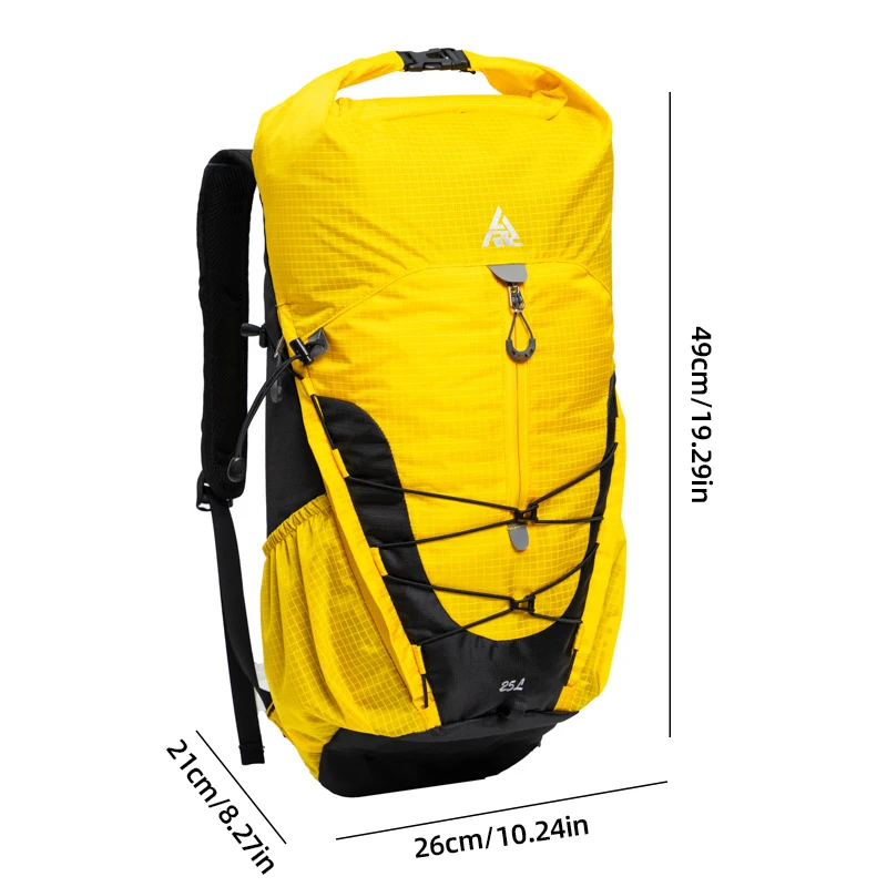 25L Ultralight Camping Hiking Backpack Travel Bag Outdoor