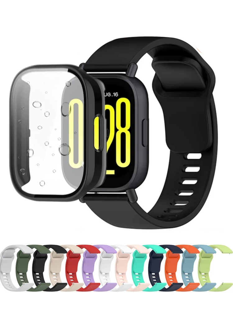 Sport Silicone Strap and Protective Case for Smartwatch Bracelet - Premium Accessories