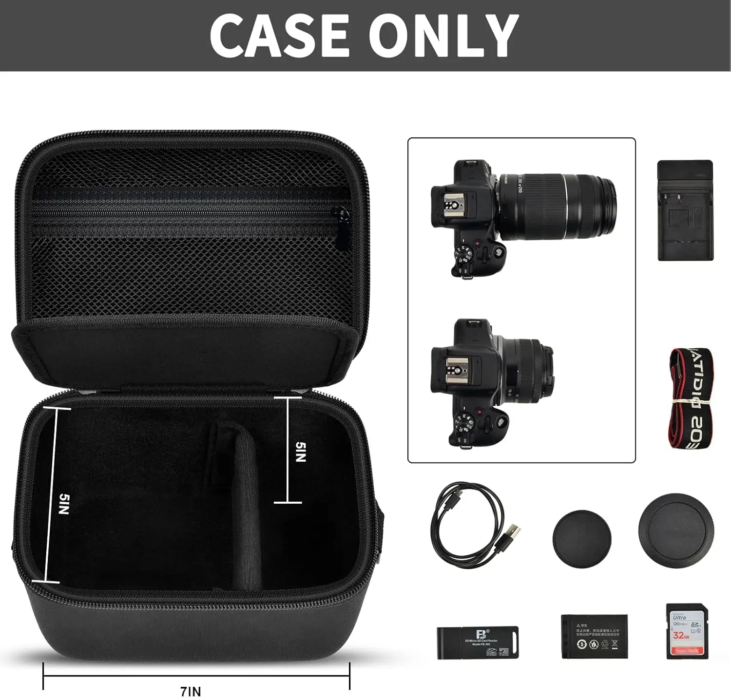 XANAD デジタルカメラケース Gavonde/Duluvulu/Oiadek/Femivo/VETEK/IWEUKJLO/VJIANGER/WIK SIGHTRON（サイトロン） ミニデジタルトイカメラ Cookie｜NOA0003