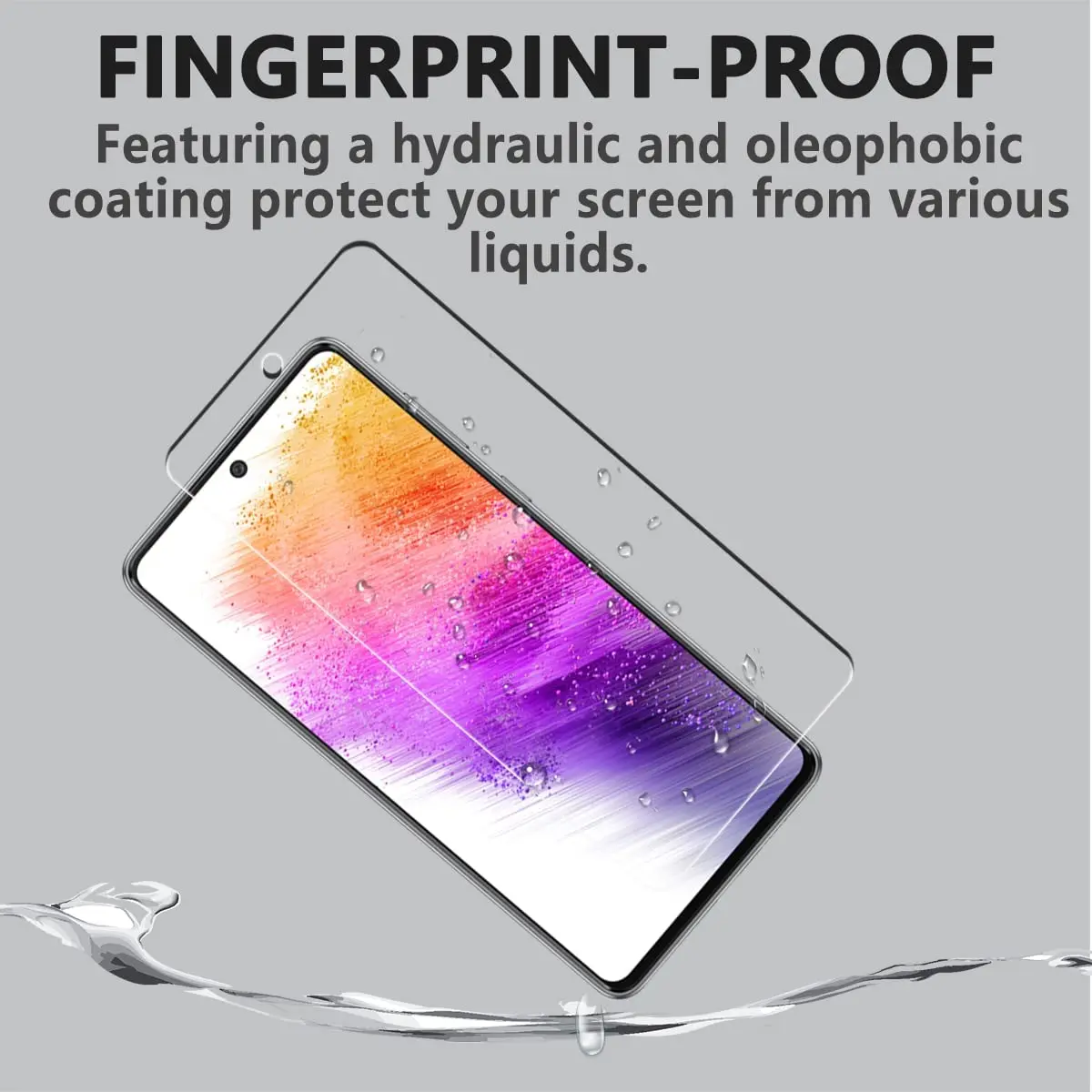 2/3/4Pcs Tempered Glass For Samsung Galaxy A73 5G Screen Protector Glass Film — view 6