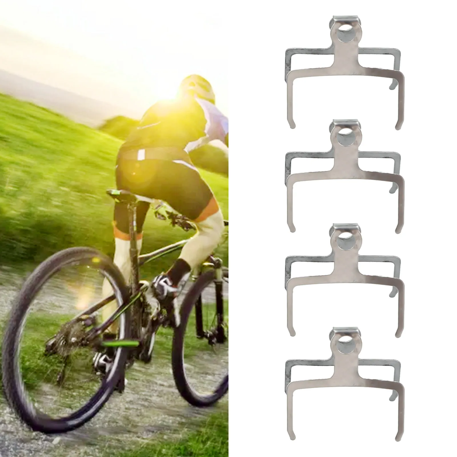 

Uniform Bounciness Brake Pads Spring Support for Elixir R/CR/CR MAG/E1/E3/E5/E7/E9 X for XXDB1/DB3/DB5 for NUTT