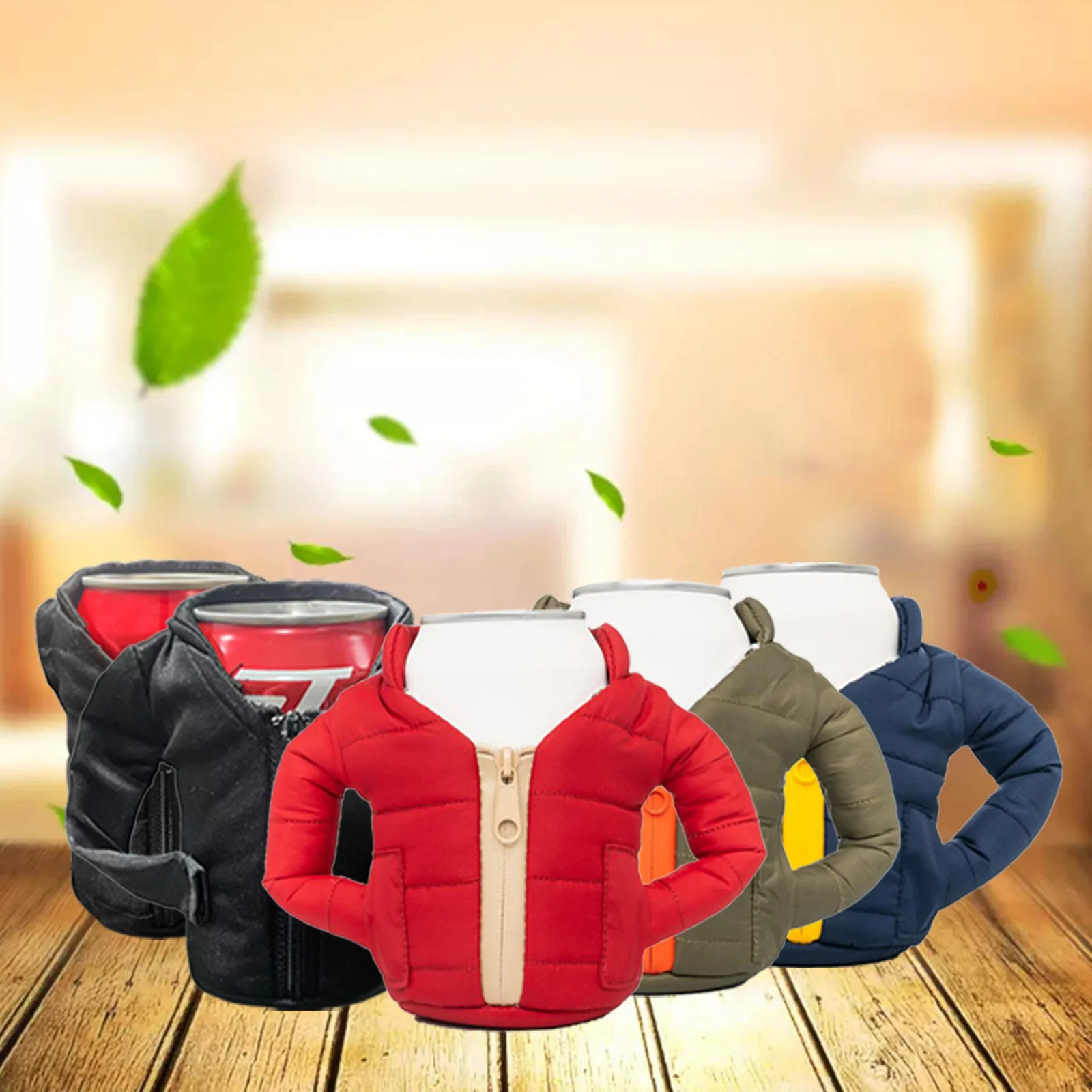 

Wine Bag Creative Drink Thermos Bottle Cap Kettle Cup Lid Cold Double Layer Beer Soda Portable Insulation Bag
