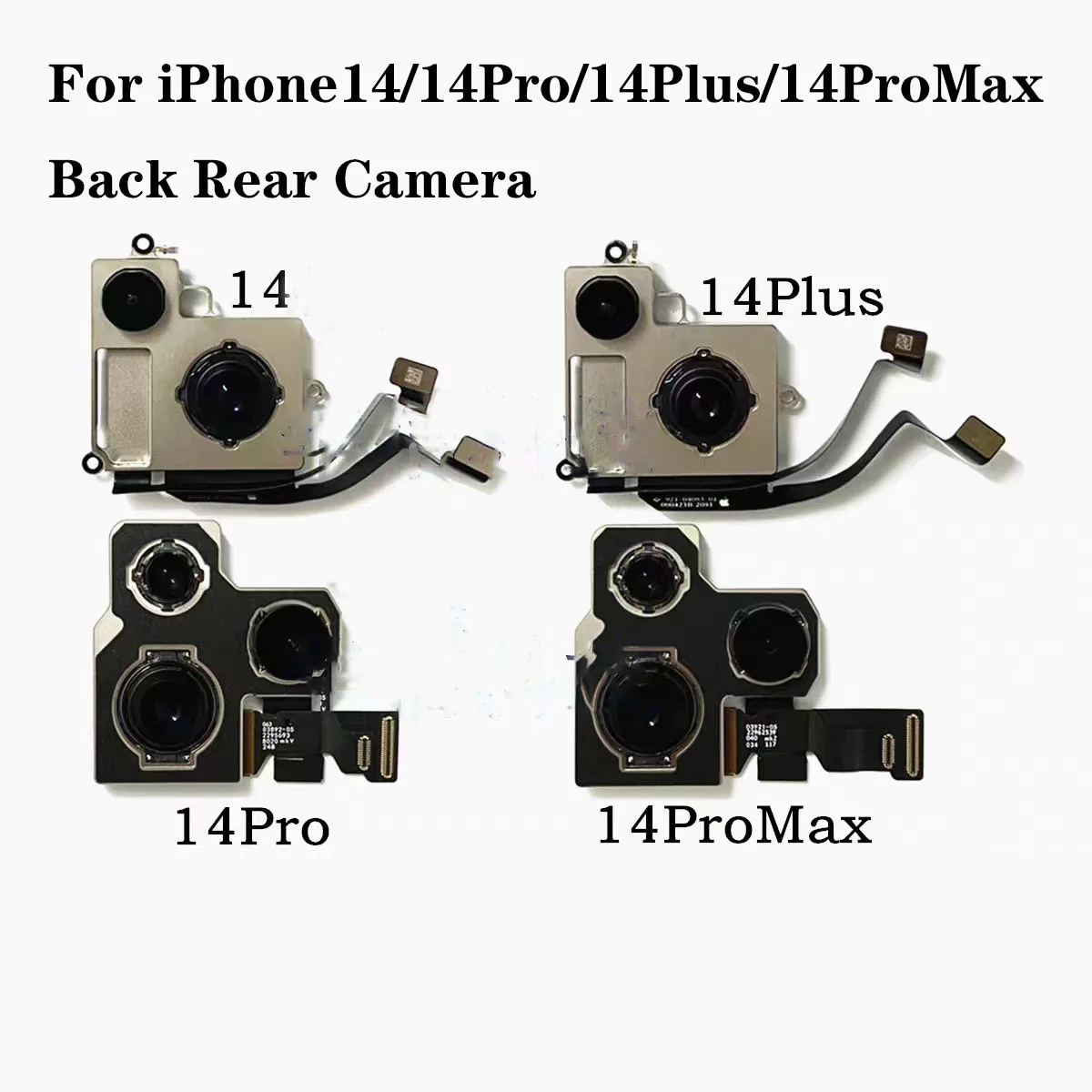 Fotocamera Frontale Per Iphone 14/14 Pro/14 Pro Max/14Plus Small Camera Moduls Cam Flex Cable Parti Di Arte